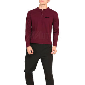 เสื้อโปโลผู้ชายดีไซน์คลาสสิกเสื้อโปโลแขนสั้นวัสดุน้ำหนักเบา - Product Image 5