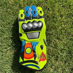 Gants de moto d'aventure, gants de course en cuir protecteur renforcés en Kevlar, imperméables et respirants - Product Image 5