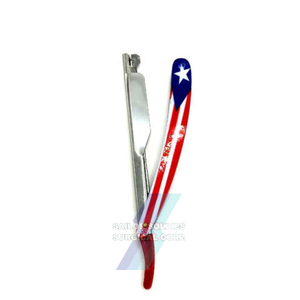 Maquinilla de afeitar impresa con bandera de barbero de alta calidad, servicio ODM del fabricante con cuchillas reemplazables para afeitarse - Product Image 4