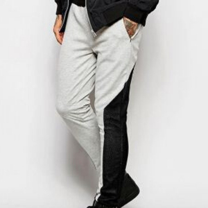 Pantalones de chándal de invierno de lana antiarrugas para hombre de talla grande transpirables personalizados de alta calidad con cierre de cordón - Product Image 6