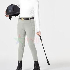 Leggings de Equitación para Mujer con Logotipo Personalizado, Fabricación OEM, Impermeables, Resistentes al Viento, Spandex/Poliéster, Suministro al por Mayor, Jodhpur y Breeches - Product Image 5