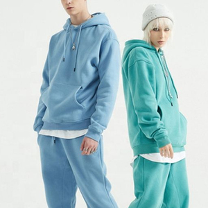 Trajes de jogging atléticos Chándal de lana de algodón casual con bolsillos con cremallera Chándal - Product Image 4