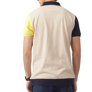 Polo à manches longues pour hommes Service personnalisé OEM T-shirt à col polo vierge Chemises polo à manches longues brodées avec logo personnalisé pour hommes - Product Image 2