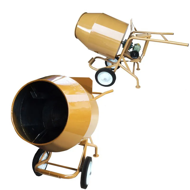 Best Price Mini Concrete Mixer Machine with Robust Construction Prompt Design and Double Pillow Bearing