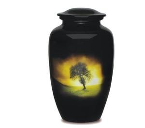 Urnes pour cendres adulte Funeral Sunset Grande urne pour cendres de proches Taille 10.5 "& 220 Cu. Dans - Product Image 4