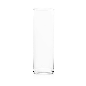 VCY0824 - Cylinder Glass <b>Vase</b> - 8 x 24 - Product Image 1