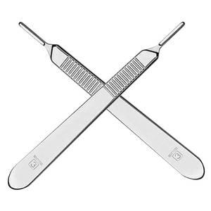 Manche de lame de scalpel 3 n ° 3 Manche de scalpel chirurgical en acier inoxydable de qualité médicale pour l'artisanat de précision et les instruments chirurgicaux de chirurgie - Product Image 4