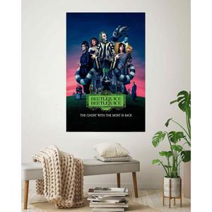Modern Beetlejuice 2 Film <b>Poster</b> Wall Decorative Plaque Made of Paper - Product Image 1