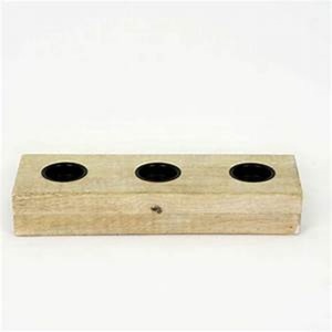 Best Selling Wooden Natural Acacia Wood Color <b>Candlestick</b> <b>Holder</b> Handmade Wooden Polished Candle Stand or Candle <b>Holder</b> - Product Image 6
