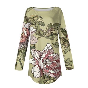 T-shirt en molleton à manches courtes et col rond pour femme, imprimé personnalisé, été, uni, anti-UV, respirant, vente en gros - Product Image 4