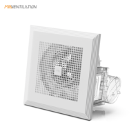 Produsen Profesional Menyediakan Ventilasi Plafon dengan Pengontrol Cerdas Opsional, Penghisap Udara Kamar Mandi Senyap untuk Penggunaan Dalam Ruangan