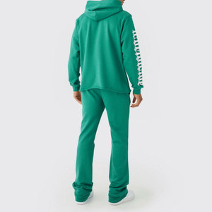 ชุดวอร์มพิมพ์ลายพัฟฟ์สำหรับผู้ชาย ขายดี พร้อมปักโลโก้ตามสั่ง ไซส์ใหญ่ ผ้าฝ้าย 100% ระบายอากาศได้ดี เป็นมิตรกับสิ่งแวดล้อม แบบกลับด้านได้ 20 ชุด - Product Image 5