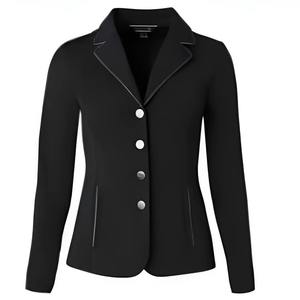 Chaqueta ecuestre personalizada para mujer, abrigo largo de competición para eventos de equitación, abrigos de salto - Product Image 4