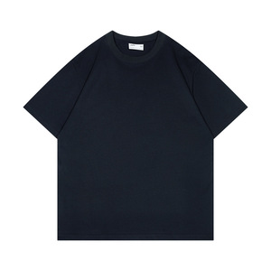 Vente en gros de t-shirts de grande qualité unis décontractés pour couple t-shirts personnalisés de grande taille pour hommes - Product Image 4