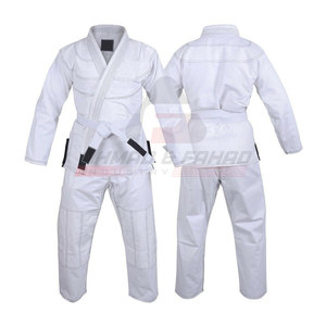 2025 Men's Comfortable Breathable Lightweight 100% Cotton Jiu-Jitsu Gi Uniform Wholesale Custom Logo for Training & Competition - Product Image 4