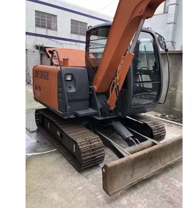Mini-excavatrice Hitachi ZX60 d'occasion, moteur EPA, 6 tonnes, modèle EX60. - Product Image 4