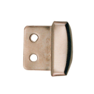 Fermaspecchi in Acciaio Nichelato con Feltrino (Gomma) - Product Image 1