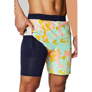 <b>Men</b> Wear <b>Elastic</b> <b>Waist</b> Latest Style Quick Dry Comfortable Beach <b>Shorts</b> <b>Men's</b> Breathable Sports <b>Shorts</b> - Product Image 2