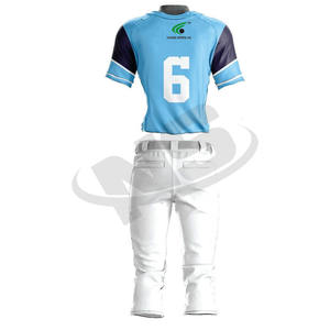 Conception personnalisée uniforme de baseball 100% polyester séchage rapide Softball Jersey avec nom de l'équipe et le numéro pour les adultes vêtements professionnels - Product Image 5