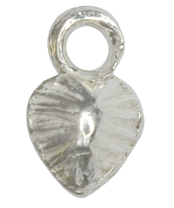 Sterling Silver Oxidized Heart <b>Charm</b> Sterling Silver <b>Charms</b> For <b>Bracelets</b> Necklaces Jewelry Findings and Components - Product Image 2