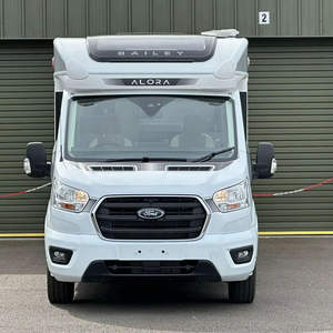 Mini caravane de luxe 4x4, caravane tout-terrain, camping-car en fibre de verre pour 4 à 6 personnes, douche, toilettes, climatisation automobile, camping-car - Product Image 2