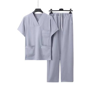 ชุดเครื่องแบบโรงพยาบาลสำหรับทุกเพศ2025กำหนดเองชุดขัดทางการแพทย์ต้านเชื้อแบคทีเรียระบายอากาศได้ดี - Product Image 4