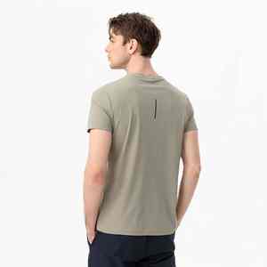 Camiseta de fitness holgada para hombre, último diseño, transpirable, 100% algodón, manga corta, - Product Image 6