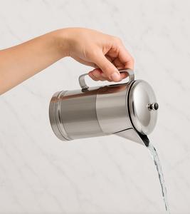 Polished Finish Stainless Steel <b>Pitcher</b> Modern Design Dishwasher Safe for Milk Water Juice Presentation Home Commercial Settings - Product Image 2