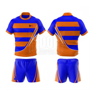 Uniforme de rugby respirant à séchage rapide 100% polyester personnalisable pour hommes adultes Fabriqué au Pakistan Vente en ligne - Product Image 1