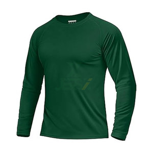 UPF 50+ UV Protective Long Sleeve <b>Shirt</b> for <b>Men</b> Lightweight Quick Dry Breathable Rash Guard Moisture Wicking 100% Polyester - Product Image 1