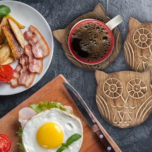 Wholesale High Quality Premium <b>Wooden</b> <b>Coaster</b> for Glass & Tea Cup Best Quality Handmade Square Shape - Product Image 2