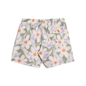 Short de bain en nylon grande taille de haute qualité pour hommes Short de plage d'été imperméable Taille élastique Double couche Maille solide Short chaud - Product Image 2