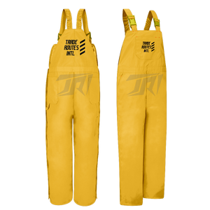 Conjunto reflectante de Respuesta de Emergencia Ropa DE TRABAJO impermeable de cuello redondo de poliéster general con camisa abotonada con babero para trabajos al aire libre - Product Image 4