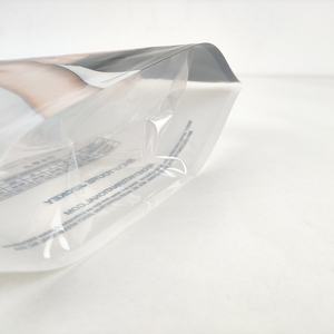 Embalaje de ropa con ventana transparente, bolsas de plástico con impresión personalizada, resellable - Product Image 5