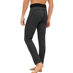 Pantalons thermiques actifs pour hommes, couche de base chaude pour l'entraînement hivernal, vêtements de sport en plein air, respirant, confortable et ajusté - Product Image 2