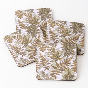 Nouveau design jaune couleur bois émail imprimé thé servant des sous-verres 4 pièces ensemble maison et cuisine caboteur vente chaude - Product Image 5