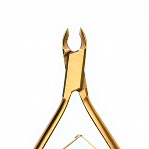<b>Cuticle</b> Nippers Nail <b>Cutter</b> Plier Titanium Rainbow Coated Stainless Steel Manicure Pedicure Tool Nail Care tools - Product Image 2