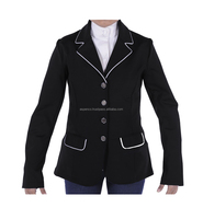 Vestes de concours d'équitation pour femmes, vestes de compétition d'équitation en softshell intelligentes pour femmes