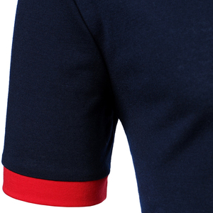 Men's Anti-Wrinkle 100% Cotton Solid for T <b>Shirts</b> <b>with</b> <b>Pocket</b> Design Short Sleeve High Quality Fashionable Clothing - Product Image 4