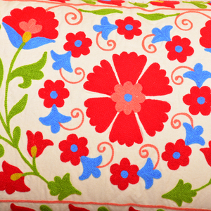 Funda de almohada de diseño Floral, personalizada, bordada a mano, estilo bohemio, 2022 - Product Image 3