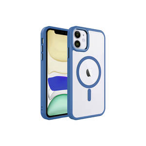 Coque de protection Netzy Luxury Chrome Edge Silicone pour iPhone 11 compatible avec la charge sans fil MagSafe - Product Image 1