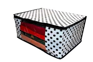 Portable and Flexible Saree <b>Storage</b> Bag Foldable and Adjustable Design - Product Image 3