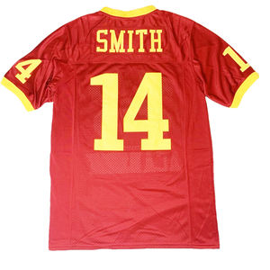 Wholesale Team American Football <b>Jersey</b> Sportswear <b>Short</b> Sleeves Breathable 100% Polyester High Quality Quick Dry Custom Logo - Product Image 2