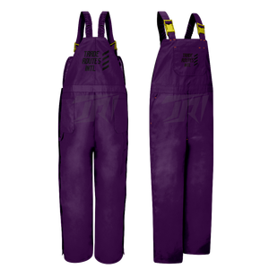 Ensemble de vêtements de travail industriels personnalisables salopette à bretelles avec chemise boutonnée col rond rayures réfléchissantes tissu polyester imperméable - Product Image 2