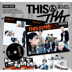 [SET][SALE] Stray Kids - THIS & THAT มินิอัลบั้มชุดที่ 10 พร้อมโฟโต้บุ๊ค 2 เล่ม + 8 และ + ชุดอัลบั้มเวอร์ชั่นแฟนคลับ - Product Image 5