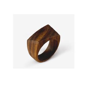 Anneaux de serviette en bois faits à la main pour tables à manger élégantes, mariages, occasions festives, hôtels, restaurants, cafés et maisons - Product Image 5