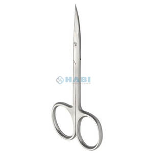 Ciseaux à ongles à cuticules de haute qualité finition pointue et incurvée ciseaux de soin des ongles de beauté en acier inoxydable polonais pour la beauté avec Logo - Product Image 2