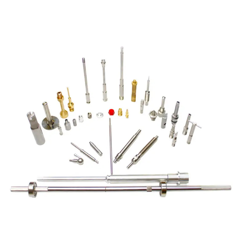 CNC automatic lathe brass parts stainless steel precision parts centering machine processing axis Shaft