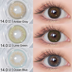 คอนแทคเลนส์ Magister สีธรรมชาติ  แบบนิ่ม ใช้ได้ 6 เดือน  สำหรับแต่งตา  จัดส่งฟรี - Product Image 2