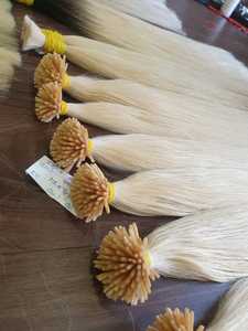 Extension de cheveux i-tip, bon marché 10kg, couleur Blonde, avec le meilleur prix de gros de l'usine - Product Image 2